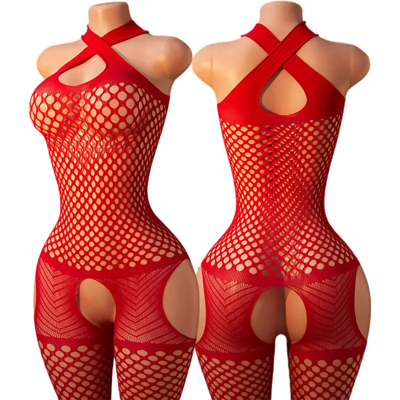 Porn Open Crotch 18 Erotic Items Crotchless Sex Shop Body Stockings Lace Tights Woman Lingerie Plus Size Sexy Costume For Adult