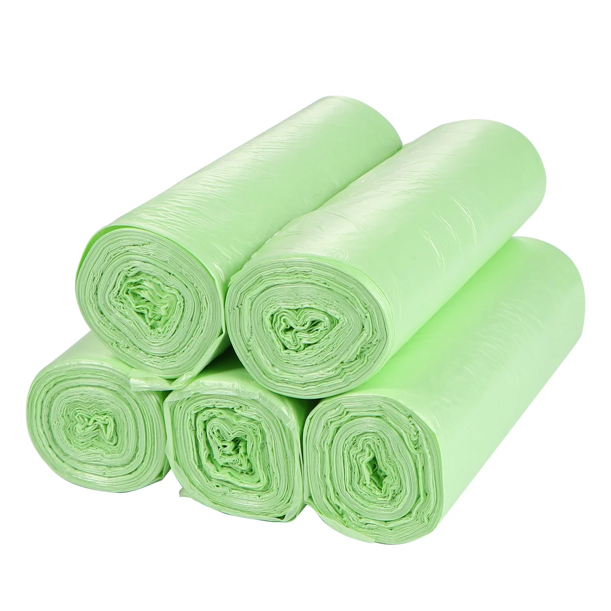 

100 Pcs Biodegradable Garbage Bags Small Refuse Rubbish Plastic Trash Disposable