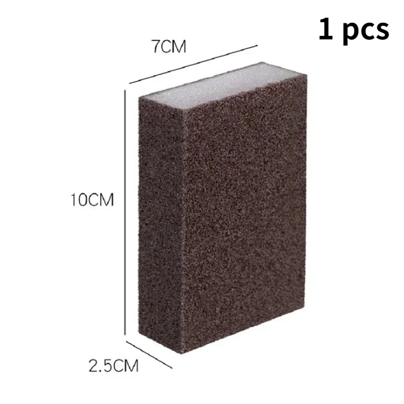 Elmas Kumluk Sünger Pas Sökücü Fırça Temizleme ve Parlatma Fırçası Tencere Tabanı Fırçası Mutfak Temizleme Aracı Dayanıklı Sünger