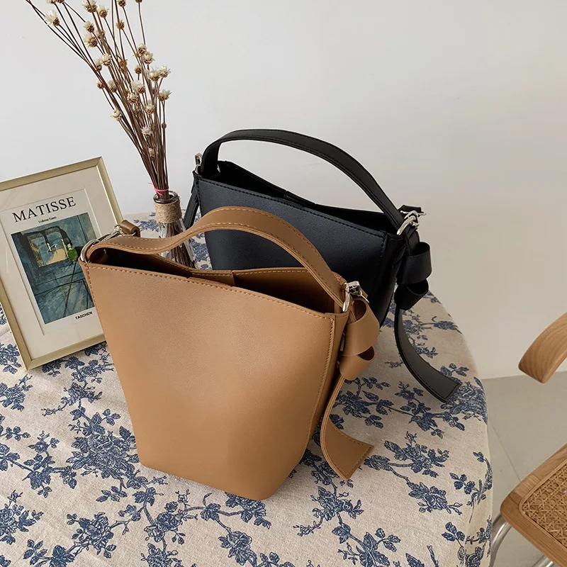 Shoulder Bag for Women Solid Fashion Top Handle Composite Bag with Purse Crossbody Bag Women's Minimalist Soft PU Leather