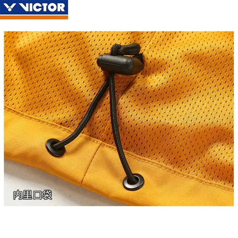 VICTOR Outdoor Mountaineering Waterproof Windproof Jacket Women's Casual Sports Breathable Wear-resistant Tooling Jacket