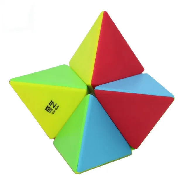 [ECube] QiYi Pyraminx 2x2 Cubo Magico Speed Toy Magic Cube Professional Game Smooth Creative Safety Education Puzzle Gift 3
