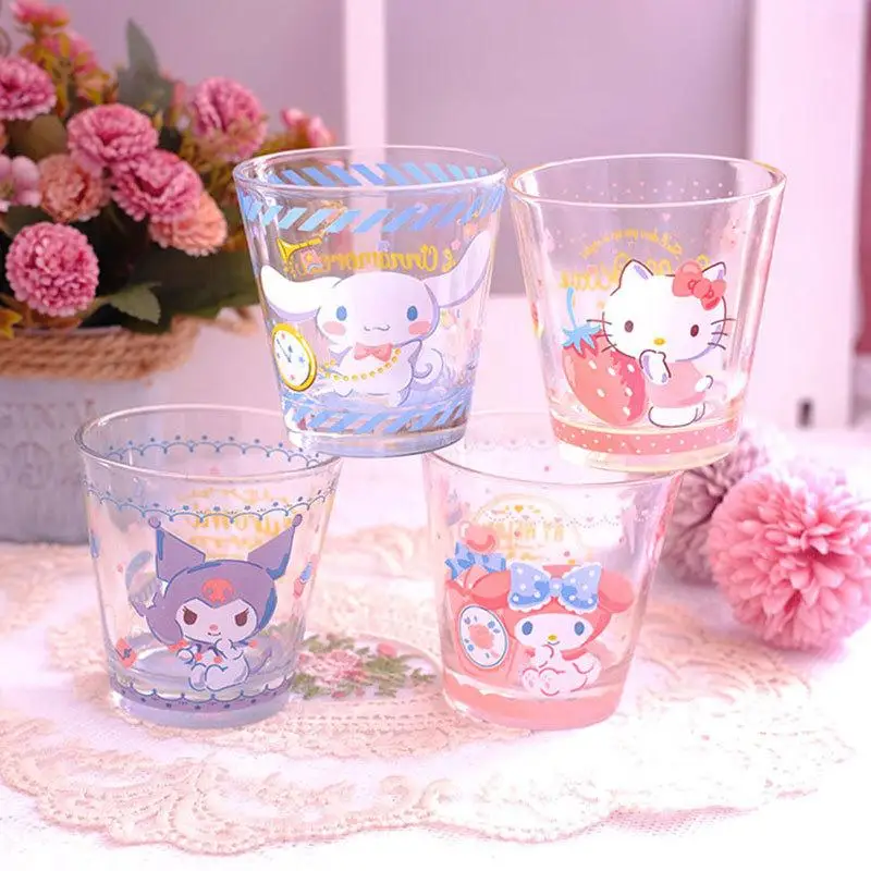 

Sanrio Кубок Hellokitty душевая чашка Kuromi Kawaii аниме Кубок для завтрака мимелоди мультфильм Молочный Сок Кубок День рождения Рождественский подарок приз
