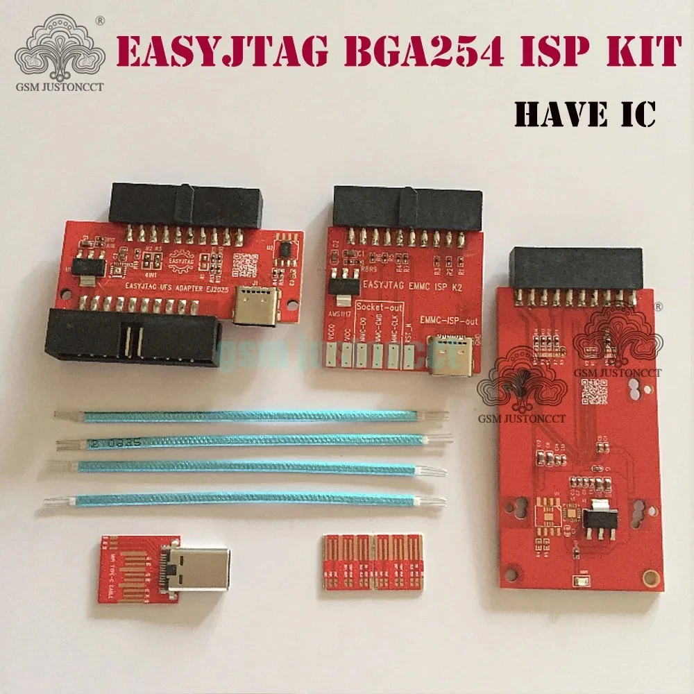 MIPI ISP 어댑터, 간편한 jtag BGA 254 소켓 지원, ICfriend FPC ISP 케이블 수정, MIPItester EMMC UFS ISP 케이블 A to A