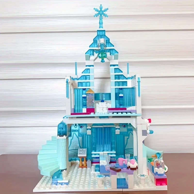 

Модель замка для сборки, строительные блоки, игрушки для взрослых, включая телефон, Рождественский подарок на день рождения, совместим с 41148