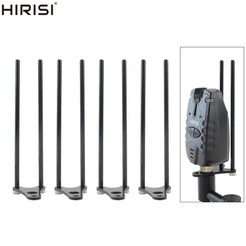 4x 잉어 낚시 걸림 바 귀 알루미늄 합금 물린 경보 방풍 바람막이, 떨어짐 방지 걸림 바 잉어 낚시 태클