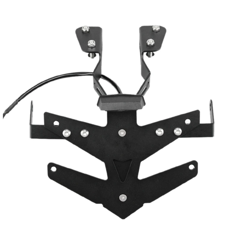 

Motorcycle License Plate Holder LED Light Tail Tidy Fender Eliminator For YAMAHA T-Max530 17-19 T-Max560 20-22