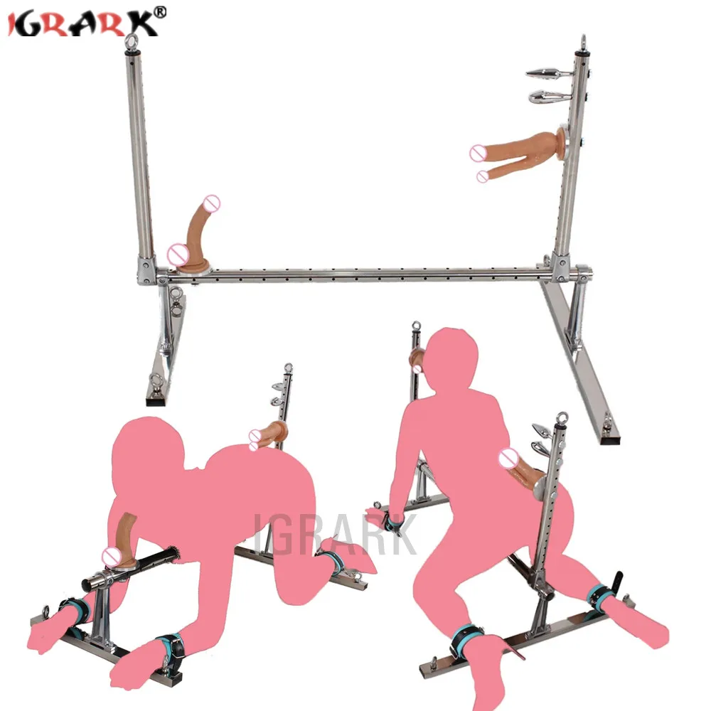Large Restraint K9 Frame Horse Trainer Dog Slave BDSM Sex Furniture Handcuffs Adult Supplies Sex Toys for Couples Erotic Games