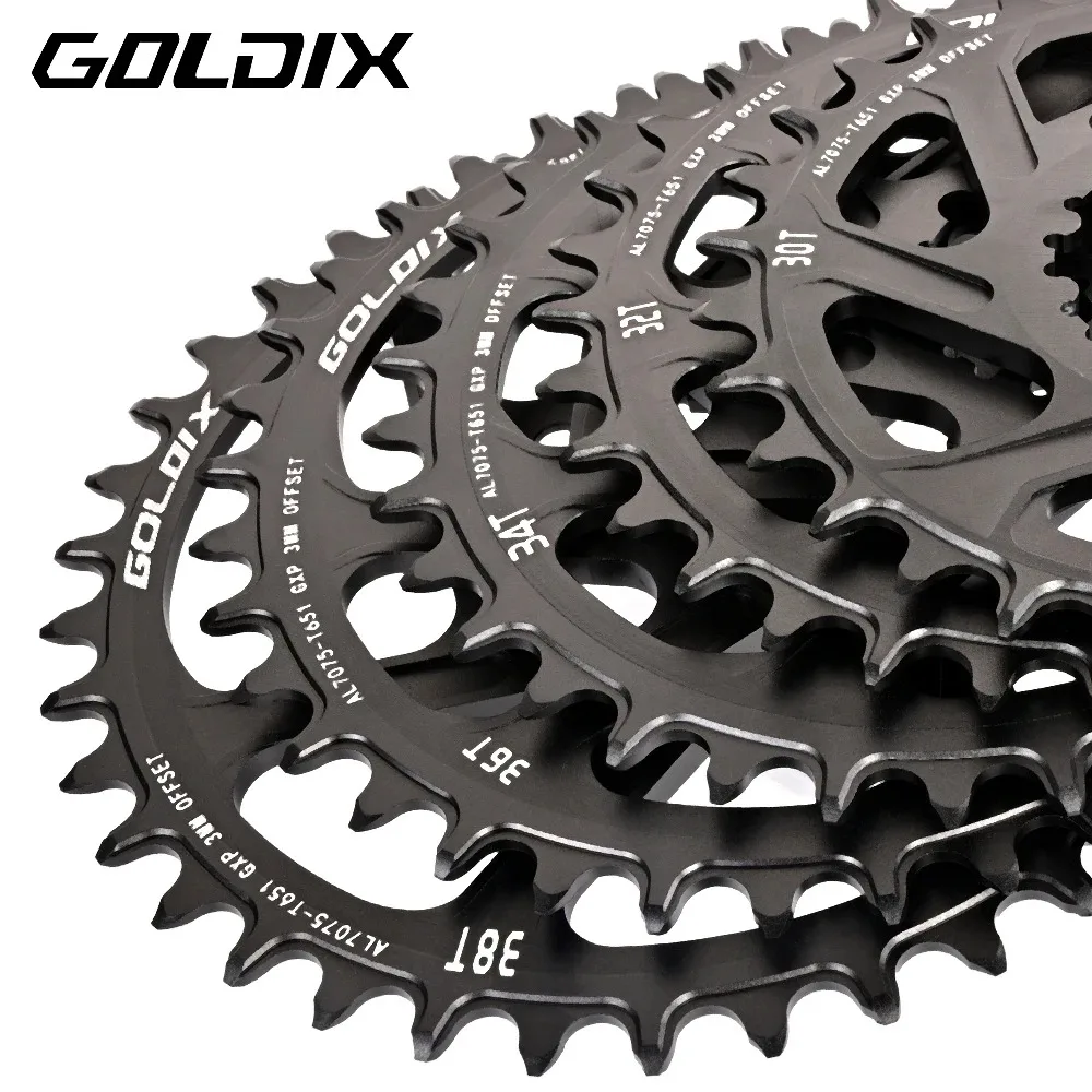 MTB Road Bike Chainring Narrow Wide 8-12 Speed 3 Bolt 7075 Alloy