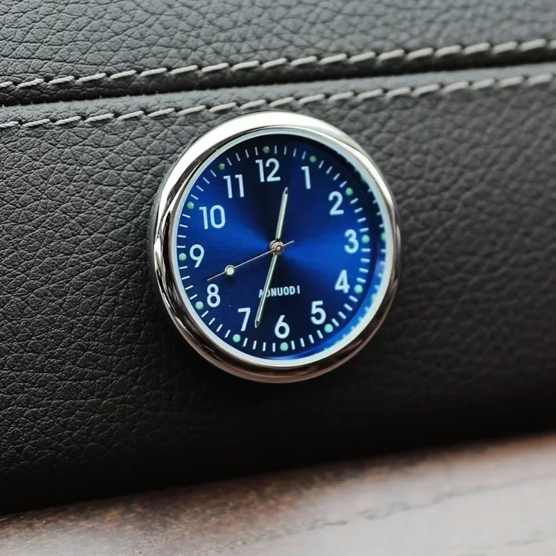 4cm Mini Watch Car Quartz Clock Mini Electronic Clock Waterproof Bicycle Motorcycle Watch Auto Car Dashboard car clock