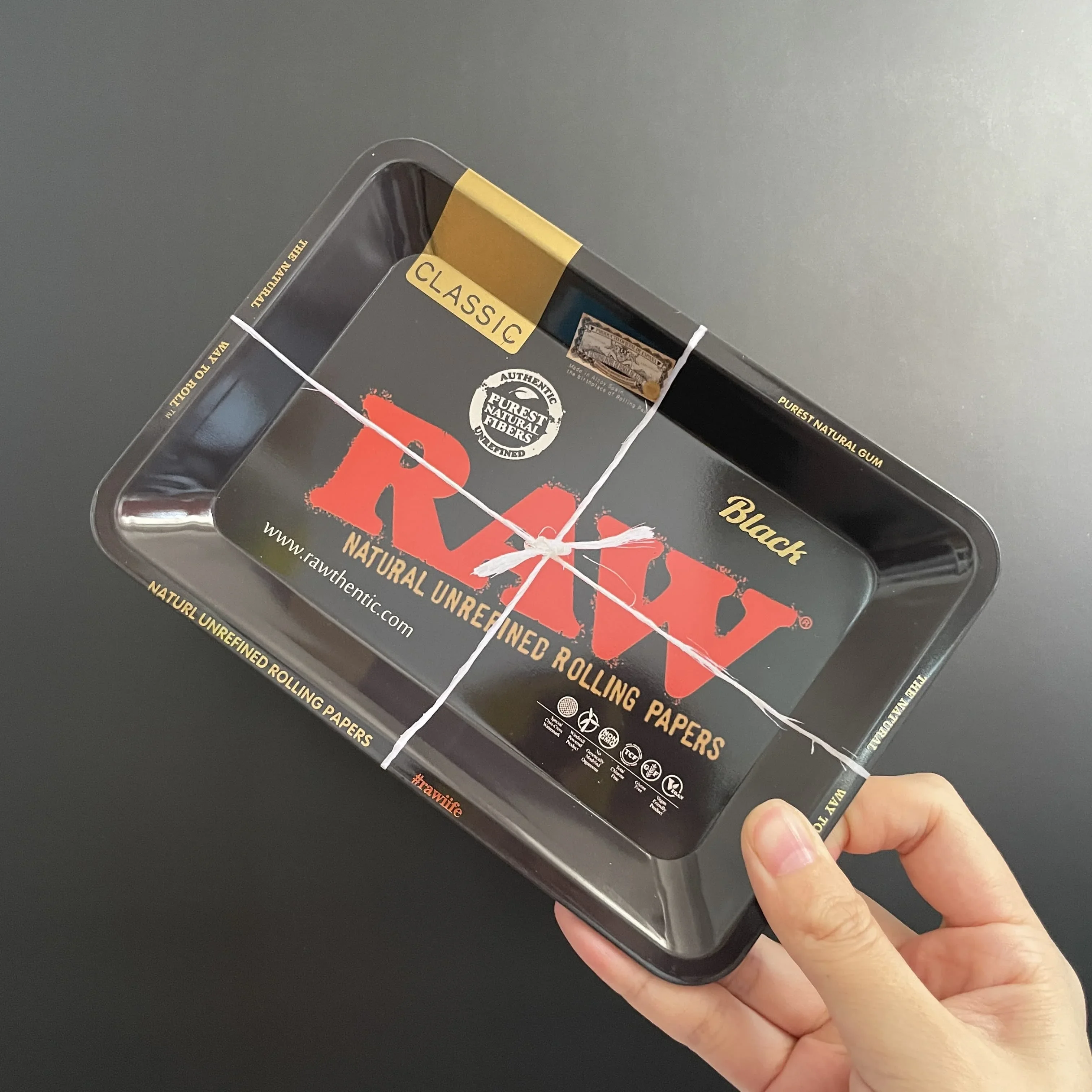 Collectible Tobacco Rolling Tray 180*125mm Smoking Accessories