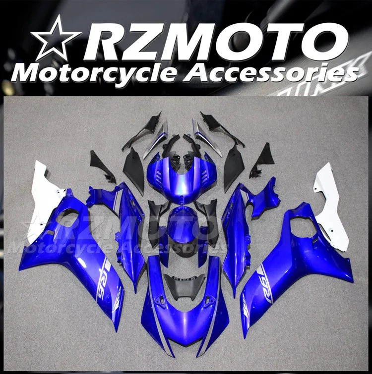

Injection New ABS Fairings Kit Fit for YAMAHA YZF-R6 R6 2017 2018 2019 2020 2021 2022 17 18 19 20 21 22 Bodywork Set White Blue