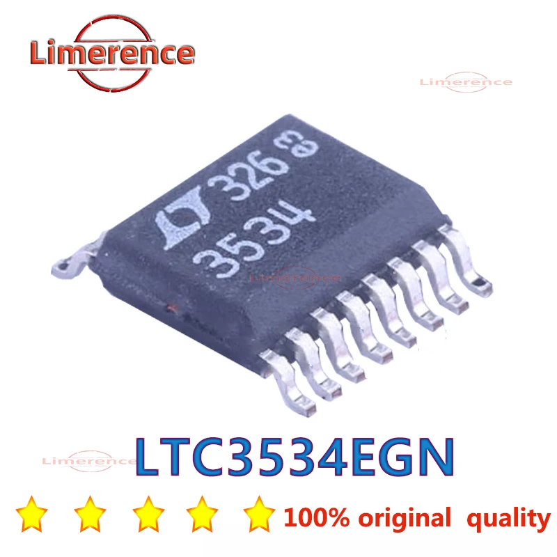 Ltc3534Egn # Pbf Ltc3534Egn Ltc3534 3534 Ssop-16 7V 500Ma Convertitore Sincrono Buck-Boost Dc/Dc Smd Ic