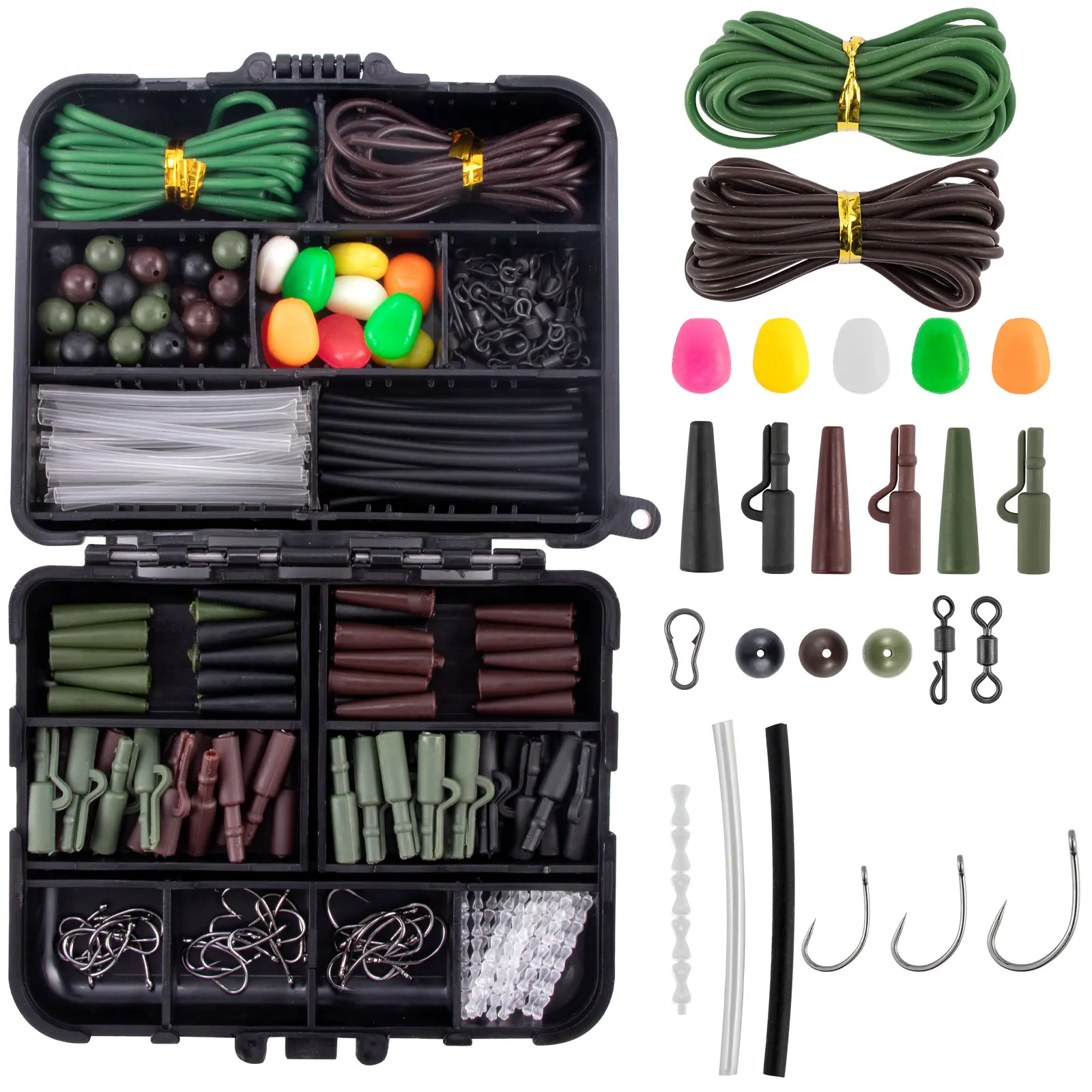 278-312pcs Carp Fishing Tackle Kit for Helicopter Rig Hair Rig Aliexpress