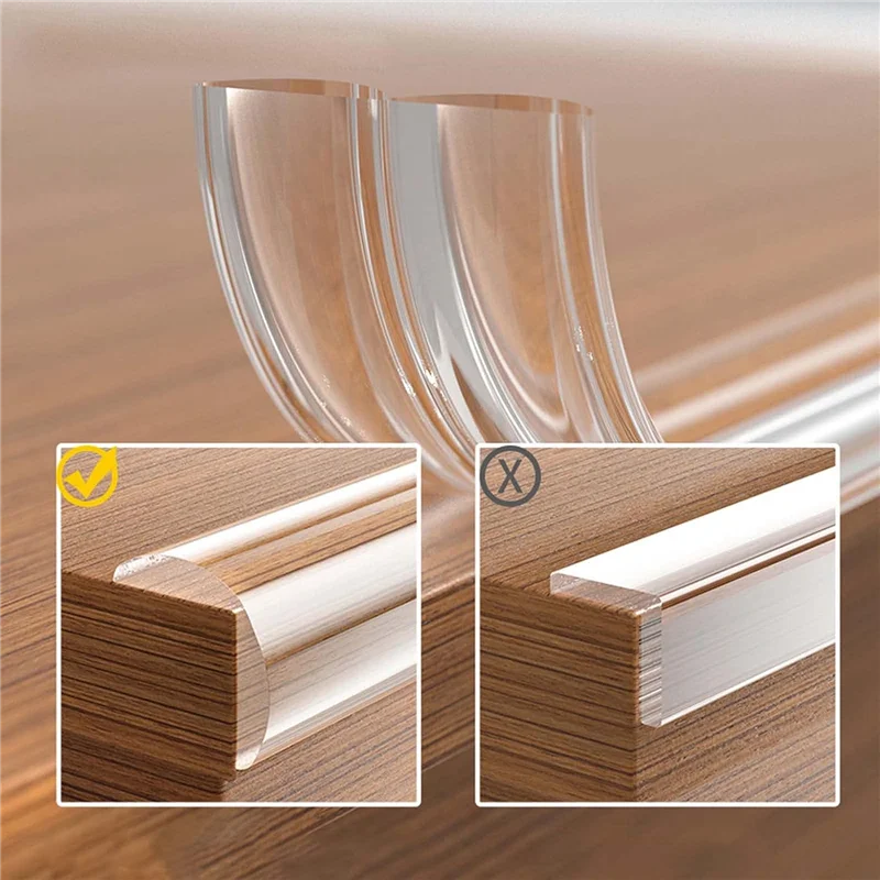 1Set 6 Metres And 4 Corner Protectors Protects Corners And Edges Corners Edges PVC A