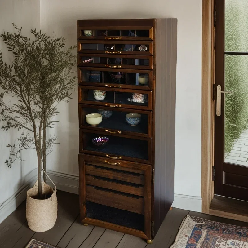 12-Drawer Wooden Jewelry Cabinet 2