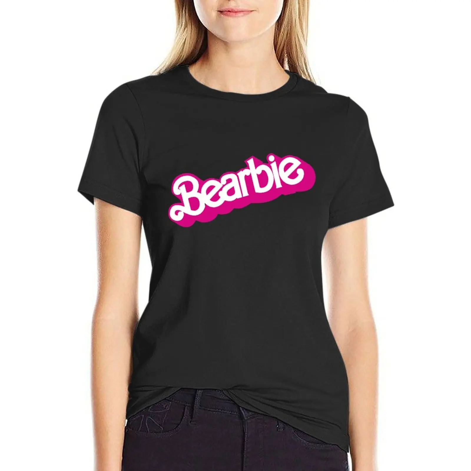 

Bearbie Gay Bear Fun Logo T-Shirt Women's t-shirt Top Women Women's tops