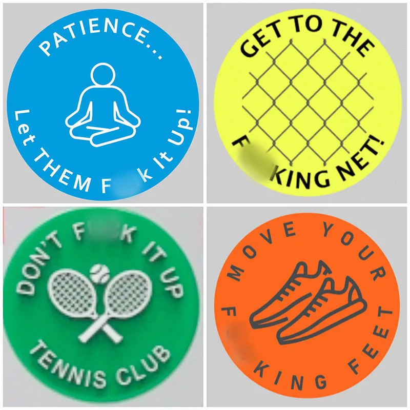 Tennis Damper Funny Vibration Dampener Unique Gift tennis accessories tennis racket shock absorber