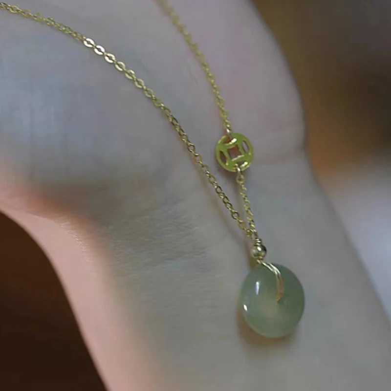 ナチュラルジェイドネックレス ナチュラルジェイドネックレス,ジェントルスタイル,ラウンドクラビクル