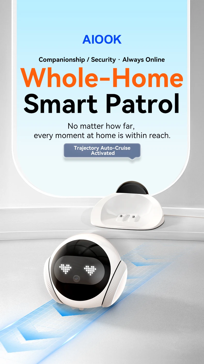 Розумна камера-іграшка для домашніх тварин, вид спереду