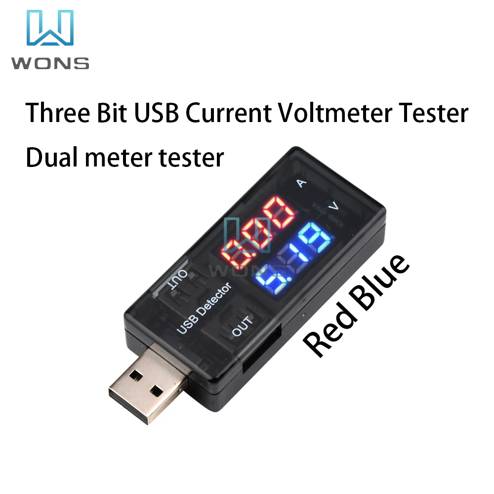 

USB-тестер для измерения напряжения и силы тока