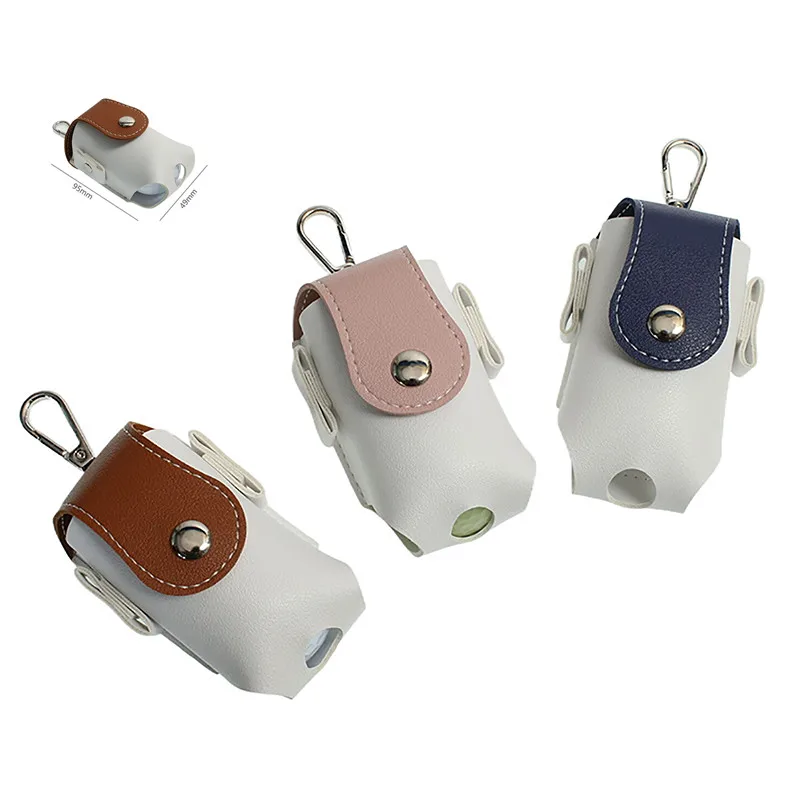 

1Pcs Higher Quality Mini Pocket Leather Golf Ball Storage Pouch Portable Golf Waist Holder Bag Mini Golf Ball Container