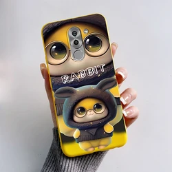 Premium Silicone Half-Wrapped Phone Case - Vibrant Liquid Design for Honor 6X (Yellow-L07)