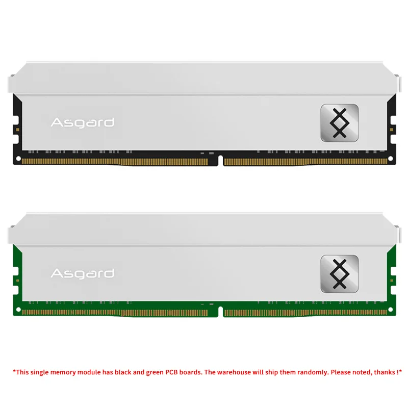Asgard 데스크탑 PC용 메모리 DDR4, 8GB x 2, 16GB x 2, 32GB, 3200MHz, 3600MHZ 램 DDR4