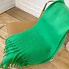 Fashion Women Thick Shawl Wraps Scarf Winter Warm Solid Color Pashmina Blanket Long Tassel Hijab Stoles Bufanda Mujer 4