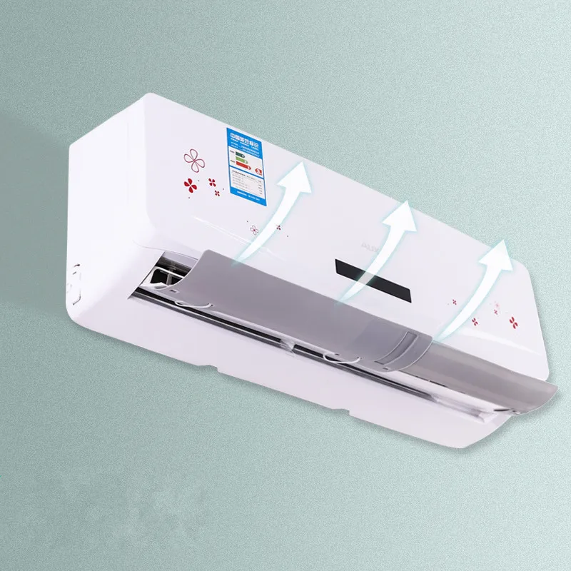 Housse De Protection Rétractable Pour Climatiseur Mural - Anti-poussière, Lavable En Polyester - Taille S Ou L - 4