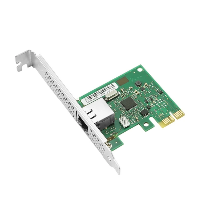 

Сетевая карта PCIE Гигабитный Ethernet-адаптер Чип I210AT PCIe X1 RJ45 с одним портом 1000M PXE Запуск для ПК