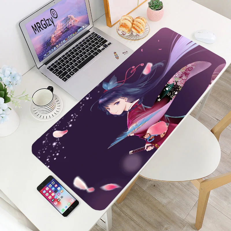 

MRGLZY Oversized Gaming Mouse Pad Wide Keyboard and Mouse Pad Non-Slip Natural Rubber Edge Gaming Mouse Pad Desk Mat Xxl Desk