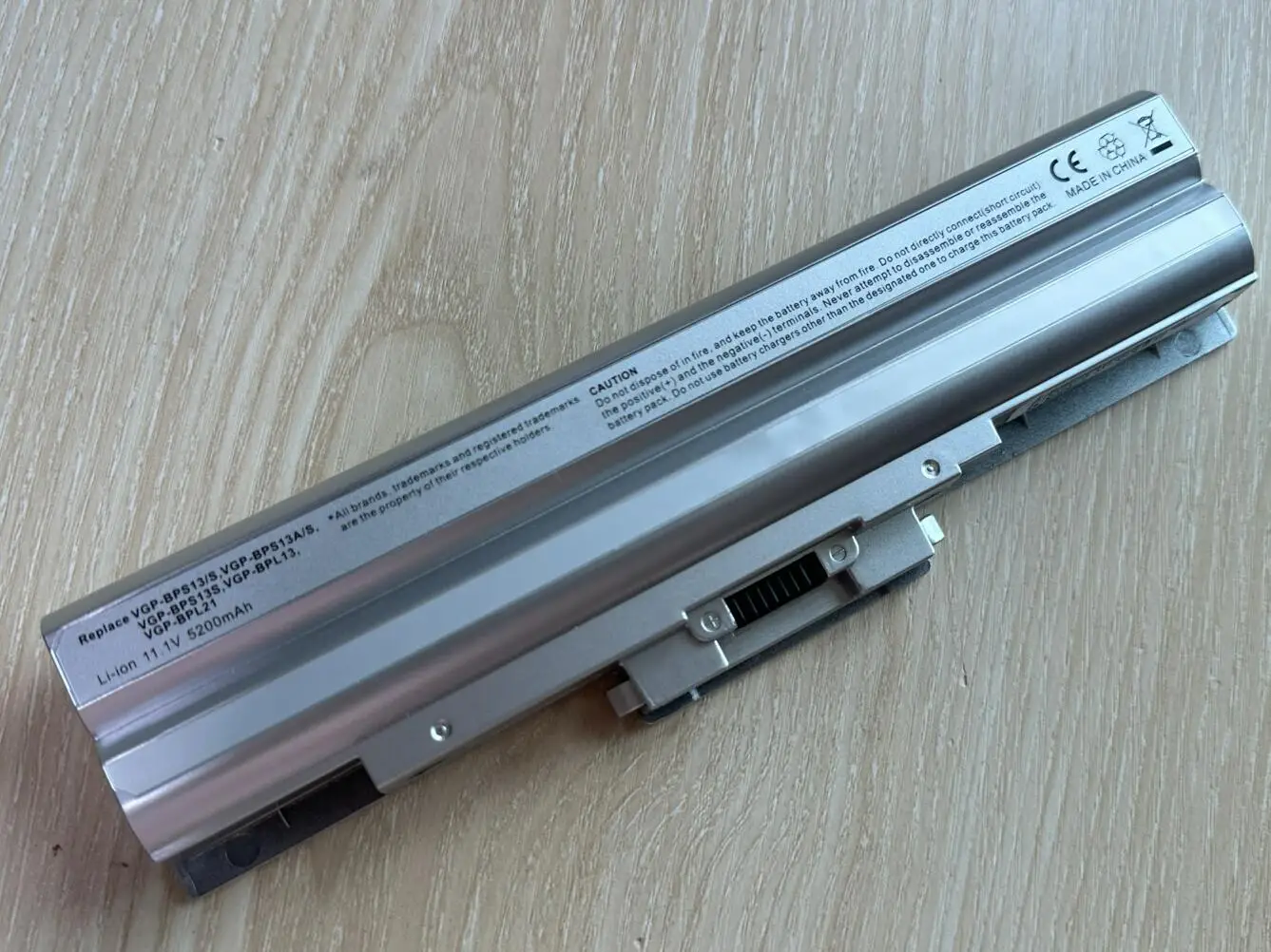 Prata Bateria do Portátil para Sony Vgp-bps13 Vgp-bps13 s Bps13as Bps13b s Bps13a s Vgn-cs28 Bps13 Vgn-cs Prata - Imagem 3