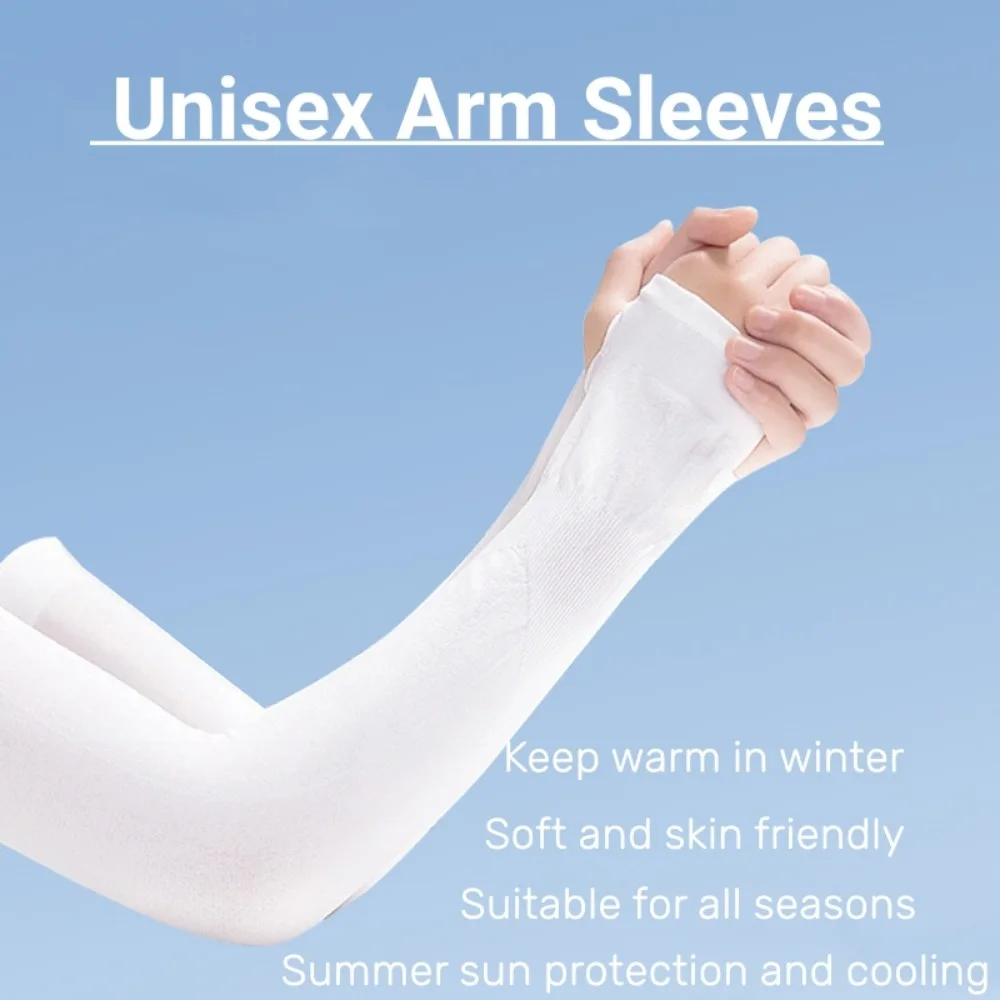 2PCS Arm Sleeves Warmers Sports Sleeve Sun UV Protection Hand Cover Cooling Warmer Running Fishing Cycling Ski mangas para brazo sun protection arm sleeves arm sleeves cooling arm sleeves