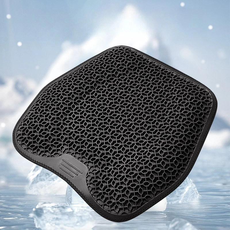 Gel Cushion with Honeycomb Design - Breathable, Soft, and Easy-to-Clean for Enhanced Comfort