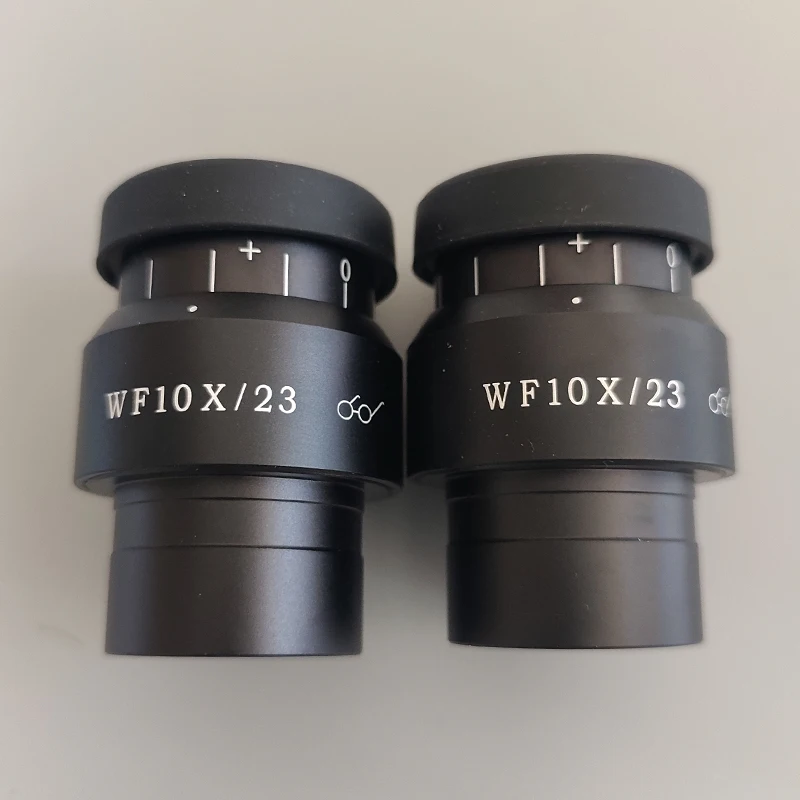 2PCS WF10X/22/23/24mm WF15X WF20X/12MM Wide Field Eyepiece For Binocular Trinocular Stereo Microscope 30MM Interface Size microscope eyepiece,stereoscopic microscope eyepiece