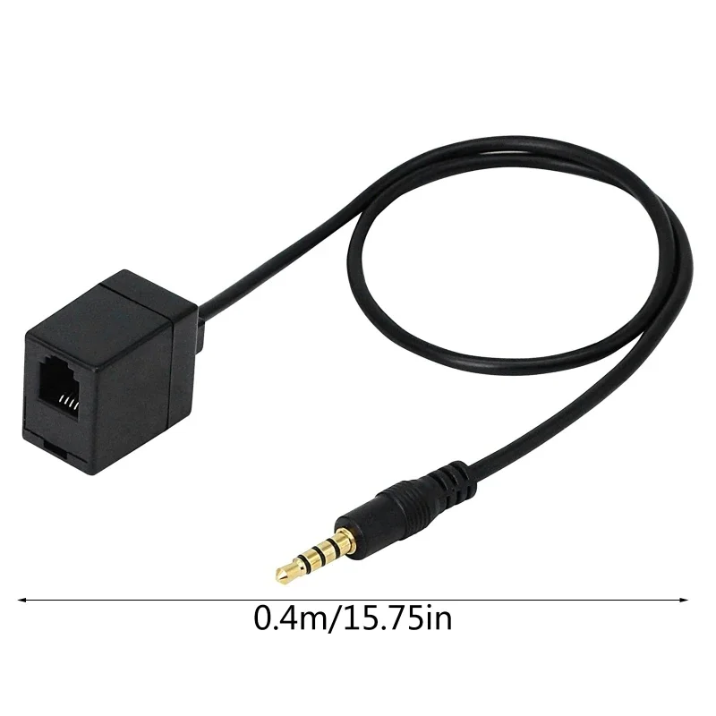 Avetron Headset Cable 2 X 3.5mm to RJ9 Jack Adapter Convertor PC Heads – AL-NABAA