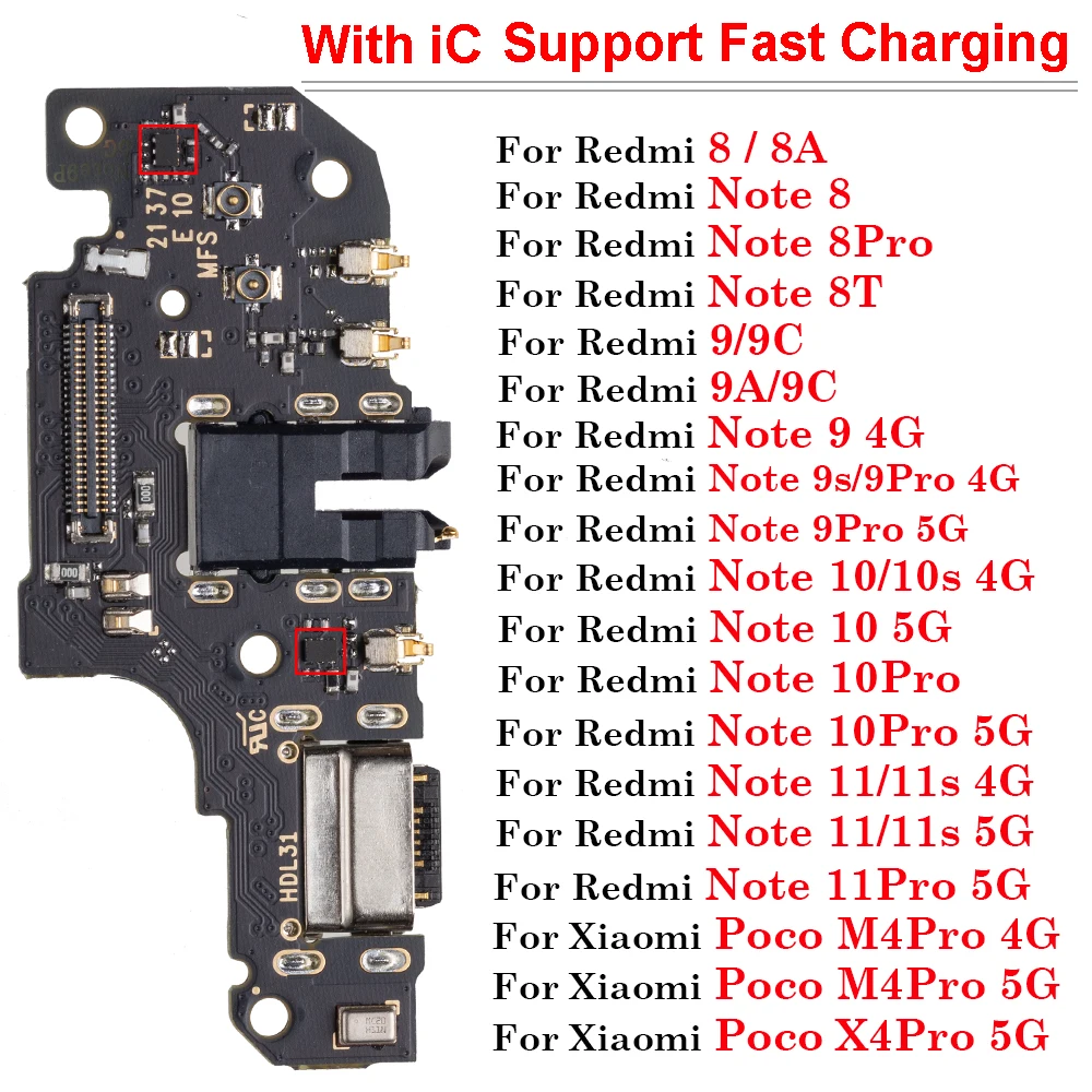 Xiaomi Redmi Redmi Note Charging Connector Konektor Cas Redmi