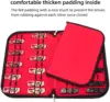 Knife Display Case, Knife Case, Knife Storage Case for 40+ Pocket Knives, Folding Knife Holder Organizer, Knives Roll Collection 3
