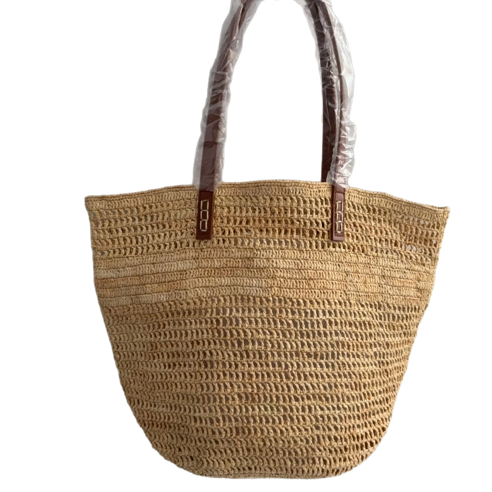 Holiday Beach Trendy And Stylish Armpit Exquisite And Versatile Shopping Bag Hollow Woven Shoulder Bag Casual Tote Bag