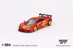 MINI GT 1:64 F1 GTR 1996 Presentation Diecast Model Car
