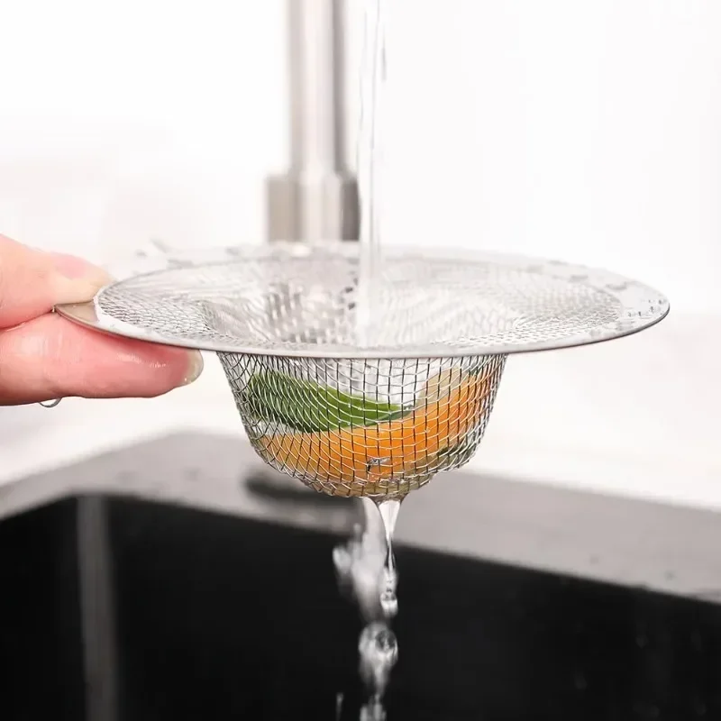 20x Stainless Steel Sink Filter Kitchen Bathroom Floor Drain Mesh Filters Drain Basket Waste Screen Hole Trap Strainer Stopper sink filter,kitchen sink filter,sink strainer,kitchen sink strainer,kitchen sink