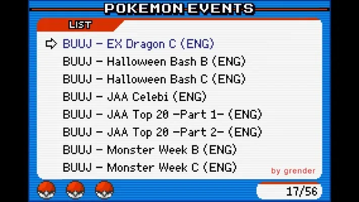 Pokemon Event Distribution Video Game Cartridge for Third Generation Games English Language 4