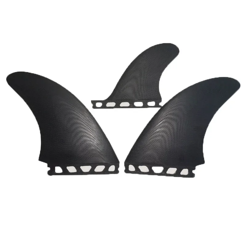 BiLong Futures AMT/ Side Twin + MR Stabilizer Fiberglass Performance Glass Tri Fin Set Surfboard Fins 3pcs Set Quilhas Surf Fin
