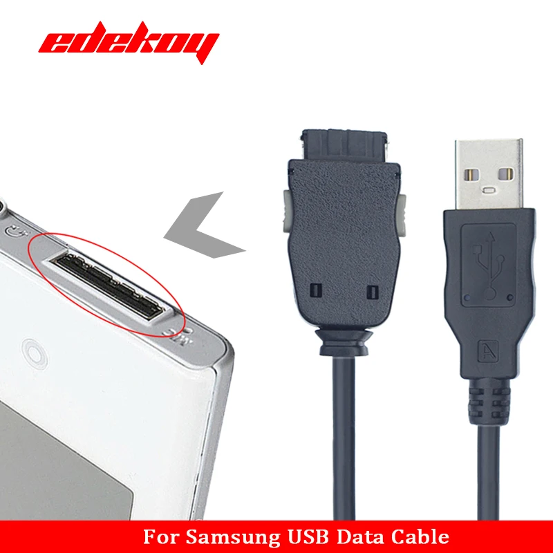 Usb Di Sincronizzazione Di Dati Del Cavo Del Caricatore Per Samsung Mp3 Mp4 Lettore Yp-P2 P3 S3 S5 Q1 Q2 R1 T9 T10 T10 T08 K3 K5 E10 U10 B10 B20 D20