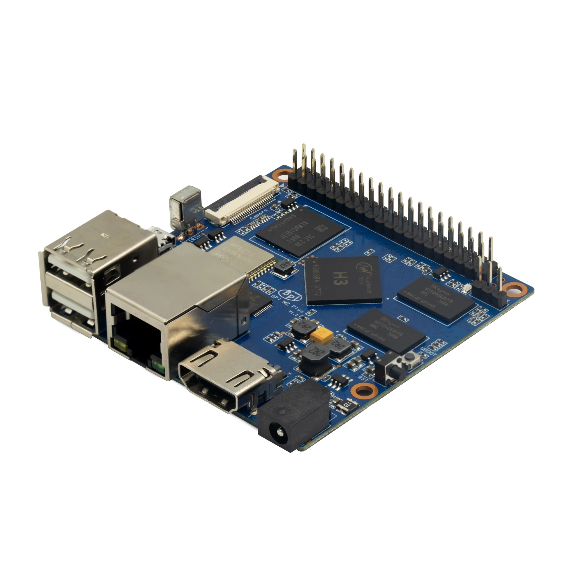 ٳ  BPI-M2 + ̽  Allwinner H3  ھ 1.2GHz Cortex-A7 1GB DDR3 8GB eMMC WiFi BT4.0  ȵ̵ 7 Linux