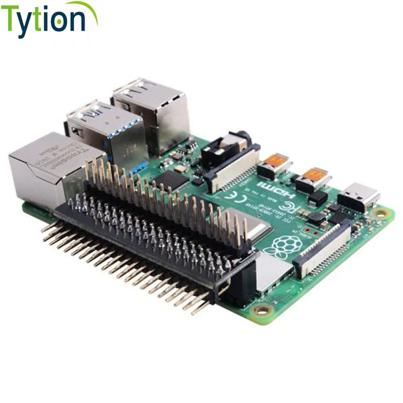 라즈베리 파이 직각 엣지 GPIO 커넥터 GPIO 헤더 확장기 (파이 5, 4B, 3B+, 3B, 제로 2, W, 오렌지 파이, 바나나 파이용)