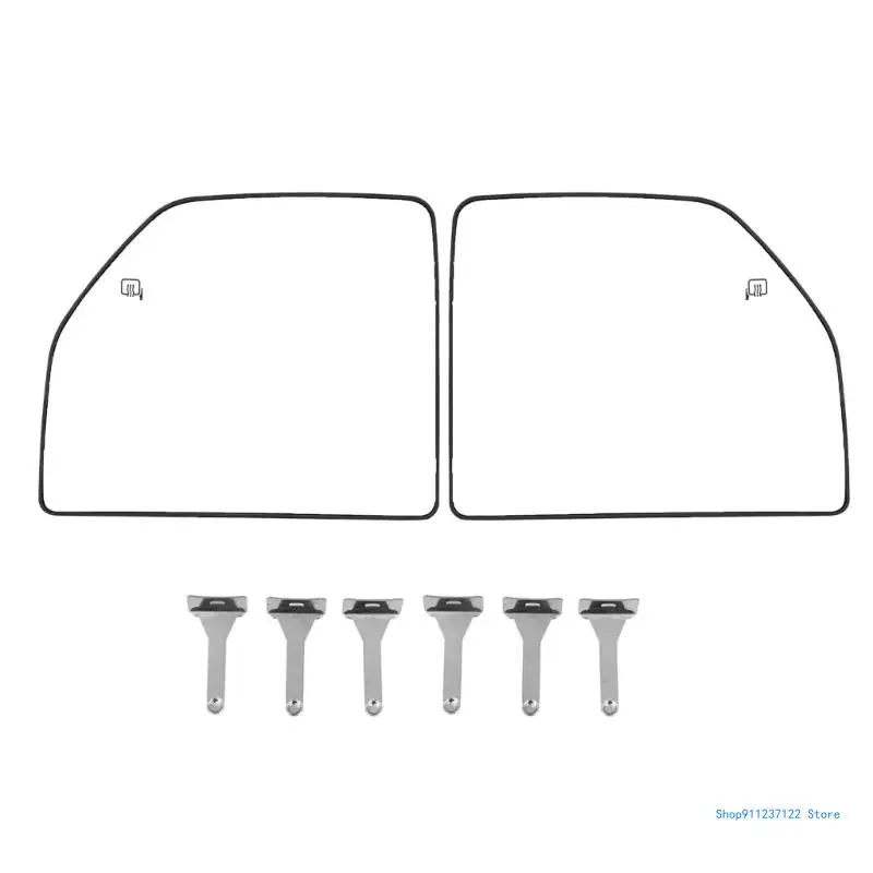 

Towing Glass Left/Right Side Heated Glass for F250 F350 Pickup