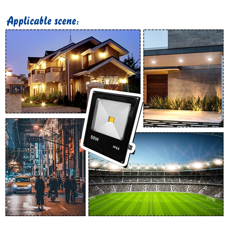 Waterproof LED Floodlight with PIR Motion Sensor