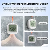 SONOFF SNZB-02WD IP65 Zigbee LCD Smart Temperature Humidity Sensor Waterproof Work with Alexa Google Home Need Sonoff Zigbee Hub - Image 5
